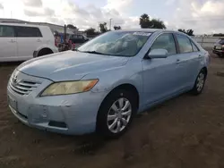 Toyota Camry ce salvage cars for sale: 2007 Toyota Camry CE