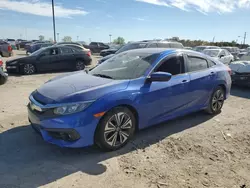 Salvage cars for sale at Indianapolis, IN auction: 2016 Honda Civic EX