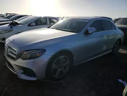 Salvage cars for sale at Riverview, FL auction: 2018 Mercedes-Benz E 300