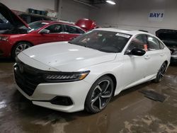 Carros salvage a la venta en subasta: 2022 Honda Accord Sport