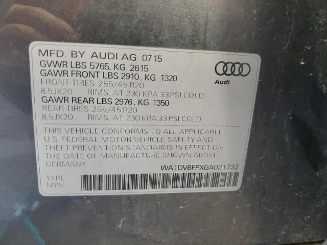 2016 Audi Q5 TDI Premium Plus S-Line