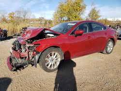 Salvage cars for sale at Columbia Station, OH auction: 2016 Mazda 6 Sport