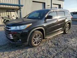 Vehiculos salvage en venta de Copart Earlington, KY: 2017 Toyota Highlander SE