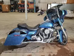 Salvage motorcycles for sale at Avon, MN auction: 2014 Harley-Davidson Flhx Street Glide