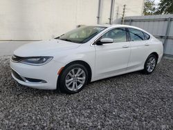 Chrysler salvage cars for sale: 2015 Chrysler 200 Limited