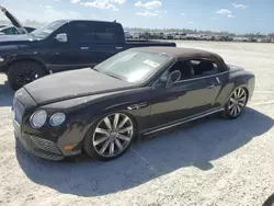 Carros dañados por inundaciones a la venta en subasta: 2017 Bentley Continental GT V8