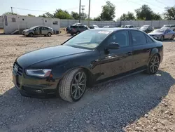 Salvage cars for sale at Oklahoma City, OK auction: 2016 Audi A4 Premium S-Line