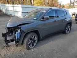 Salvage Cars with No Bids Yet For Sale at auction: 2021 Jeep Compass Limited