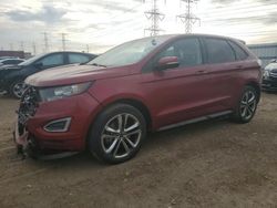 Ford salvage cars for sale: 2018 Ford Edge Sport