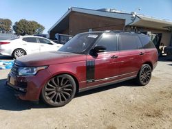 Land Rover salvage cars for sale: 2017 Land Rover Range Rover Supercharged