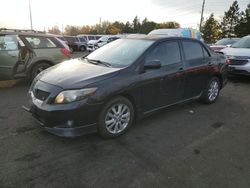 Salvage cars for sale from Copart Denver, CO: 2010 Toyota Corolla Base