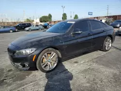 Salvage cars for sale at Wilmington, CA auction: 2018 BMW 430I Gran Coupe