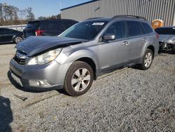 Salvage cars for sale at Spartanburg, SC auction: 2011 Subaru Outback 2.5I Limited