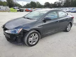 Salvage cars for sale at Ocala, FL auction: 2020 Hyundai Elantra SEL