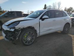 Porsche Cayenne salvage cars for sale: 2017 Porsche Cayenne SE Hybrid Platinum