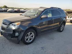 Salvage cars for sale at San Antonio, TX auction: 2010 Chevrolet Equinox LT