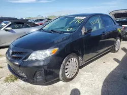 Salvage cars for sale at Riverview, FL auction: 2012 Toyota Corolla Base