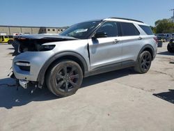 Salvage cars for sale at Wilmer, TX auction: 2021 Ford Explorer ST