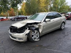 Mercedes-Benz Vehiculos salvage en venta: 2011 Mercedes-Benz C 300 4matic