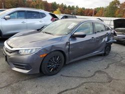 Salvage cars for sale at Exeter, RI auction: 2018 Honda Civic LX