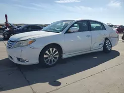 Salvage cars for sale at Grand Prairie, TX auction: 2011 Toyota Avalon Base