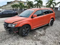 2019 Dodge Journey Crossroad en venta en Opa Locka, FL