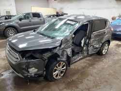 Salvage cars for sale at Davison, MI auction: 2017 Ford Escape SE