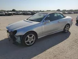 Salvage cars for sale at San Antonio, TX auction: 2006 Mercedes-Benz CLK 500