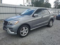 Salvage cars for sale at Gastonia, NC auction: 2015 Mercedes-Benz ML 400 4matic