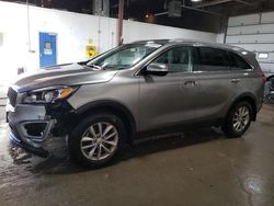 Salvage cars for sale at Blaine, MN auction: 2016 KIA Sorento LX