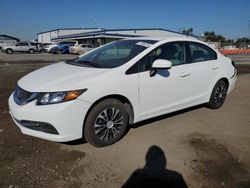 Salvage cars for sale at auction: 2015 Honda Civic LX