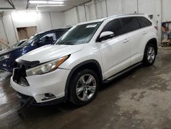 Salvage cars for sale at Madisonville, TN auction: 2016 Toyota Highlander Limited