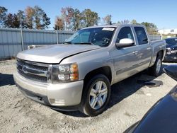 Salvage vehicles for parts for sale at auction: 2007 Chevrolet Silverado C1500 Crew Cab