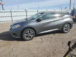 Nissan salvage cars for sale: 2016 Nissan Murano S