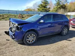 Salvage cars for sale at Davison, MI auction: 2013 Ford Edge Limited