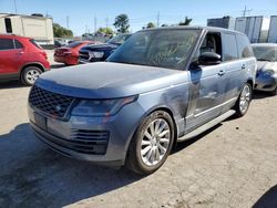 Land Rover salvage cars for sale: 2020 Land Rover Range Rover HSE