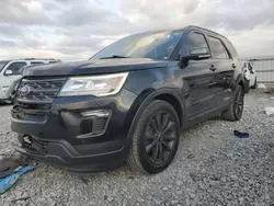 Ford Explorer xlt salvage cars for sale: 2018 Ford Explorer XLT