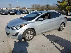 Carros salvage sin ofertas aún a la venta en subasta: 2016 Hyundai Elantra SE