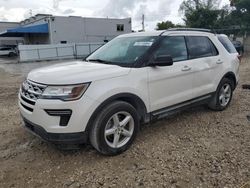 Salvage cars for sale at auction: 2019 Ford Explorer XLT