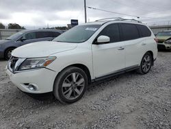 Salvage cars for sale at Hueytown, AL auction: 2015 Nissan Pathfinder S