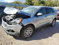 Salvage cars for sale at Davison, MI auction: 2024 Ford Edge SEL