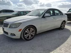 Salvage cars for sale from Copart Arcadia, FL: 2008 Mercedes-Benz C 300 4matic