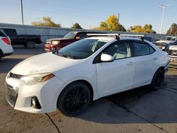 Toyota Corolla salvage cars for sale: 2016 Toyota Corolla L