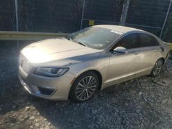 Lincoln Vehiculos salvage en venta: 2017 Lincoln MKZ Select