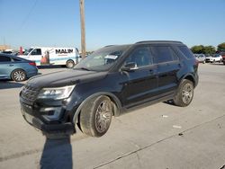 Salvage cars for sale at Grand Prairie, TX auction: 2016 Ford Explorer Sport