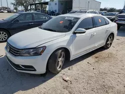 Volkswagen salvage cars for sale: 2017 Volkswagen Passat SE