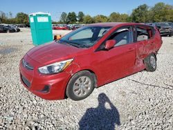 Salvage cars for sale at auction: 2016 Hyundai Accent SE