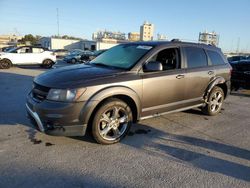 Salvage cars for sale at New Orleans, LA auction: 2016 Dodge Journey Crossroad