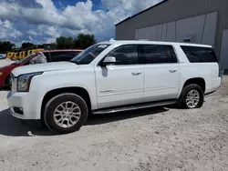 Salvage cars for sale at Apopka, FL auction: 2016 GMC Yukon XL C1500 SLE