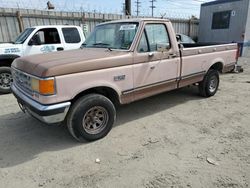 Salvage trucks for sale at Los Angeles, CA auction: 1987 Ford F150